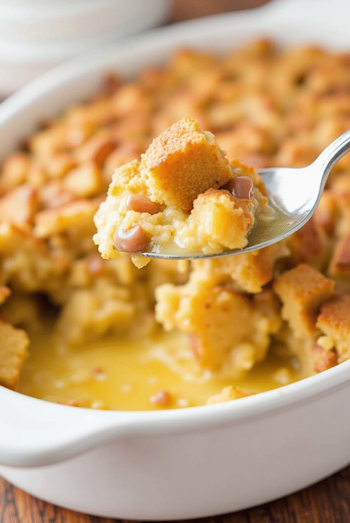 apple pie bread pudding