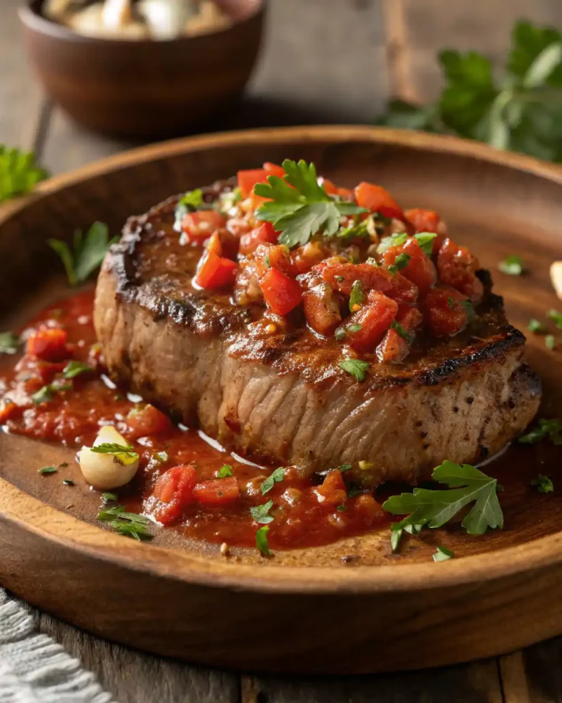 steak pizzaiola recipe