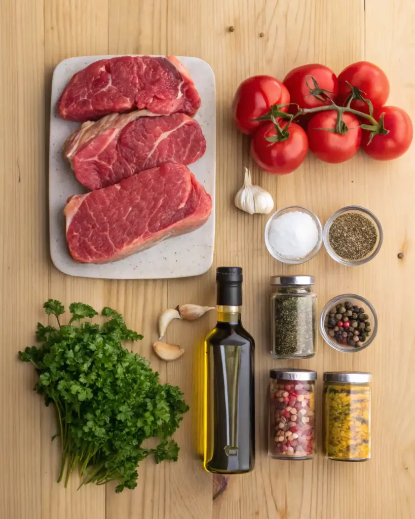 steak pizzaiola recipe