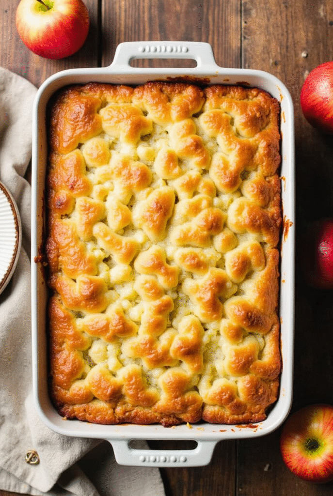 apple pie bread pudding