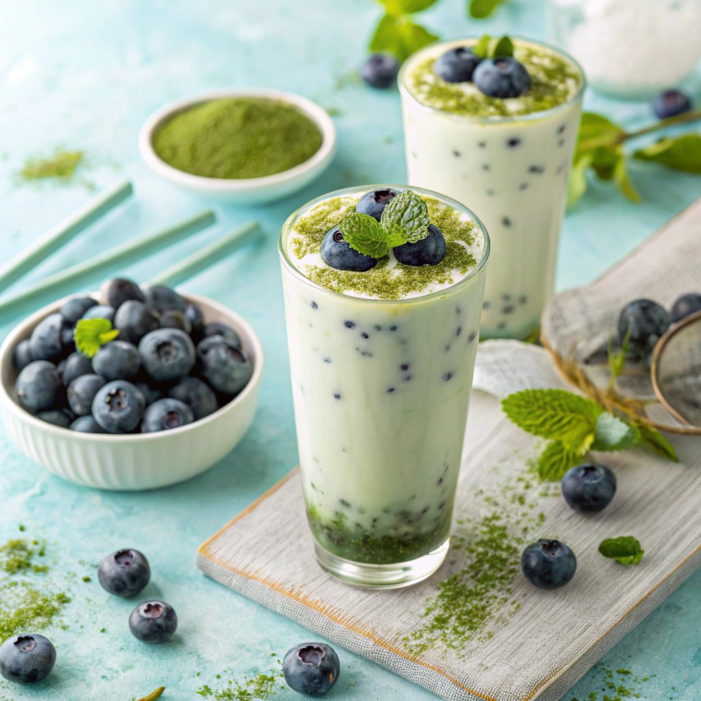 Blueberry Matcha