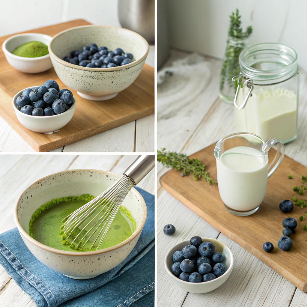 Blueberry Matcha